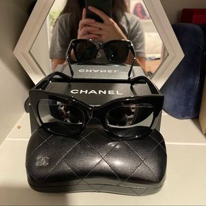 Chanel Mirrored Sunglasses